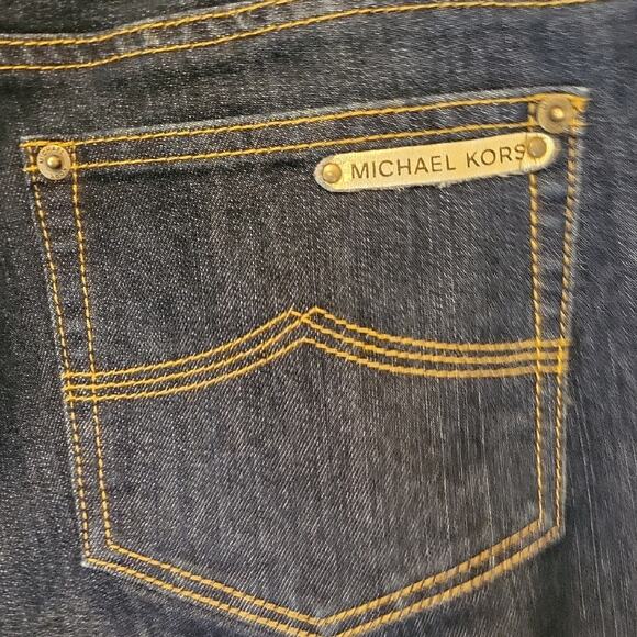 Michael Kors Womens Size 18W Blue Wide Leg Denim Jeans - Picture 8 of 14